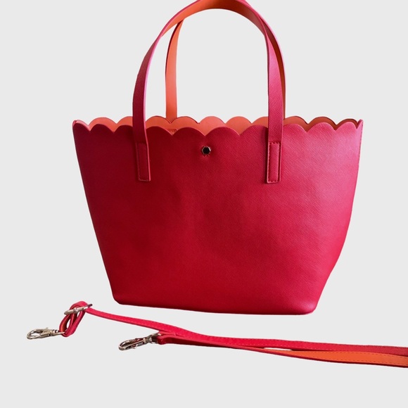 KELLY & KATIE CORAL BUCKET BAG - Picture 8 of 14